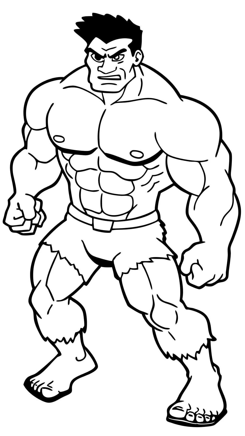 free hulk coloring pages